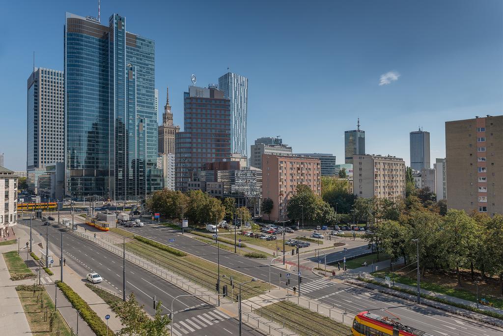 ורשה P&O Apartments Emilii Plater מראה חיצוני תמונה
